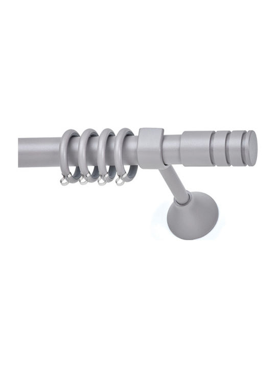 Anartisi Metallic Curtain Pole Rigoto Single Φ25mm 200cm Forged