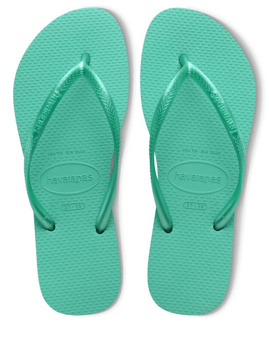 Havaianas Slim Women's Flip Flops Green
