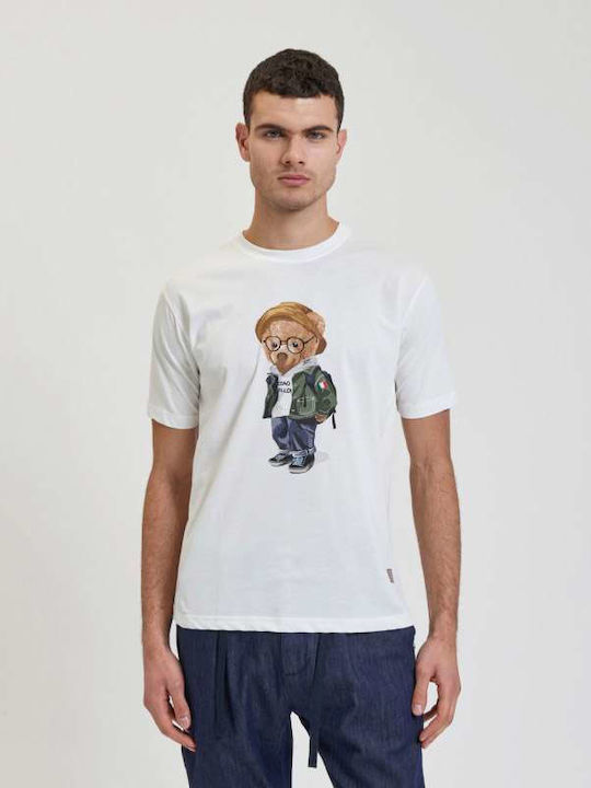 Gianni Lupo T-shirt Λευκό