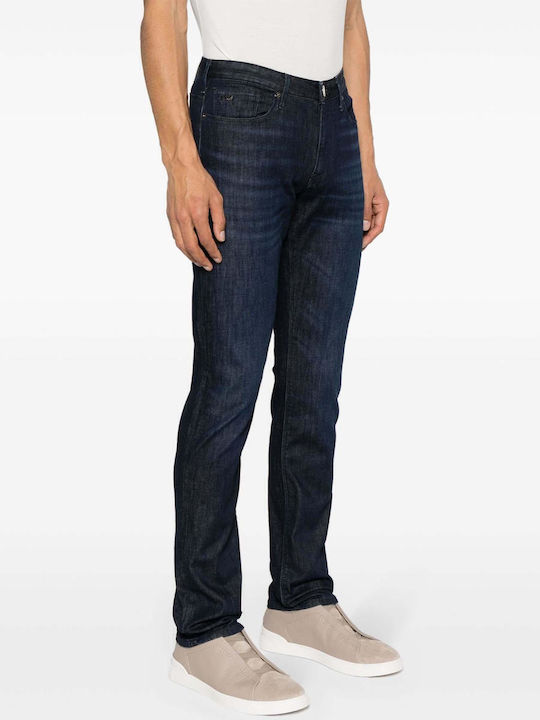 Emporio Armani Men's Jeans Pants in Slim Fit Blue