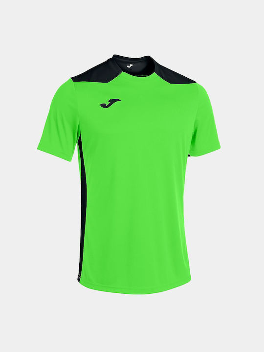 Joma T-shirt Bărbătesc cu Mânecă Scurtă FLUOR GREEN