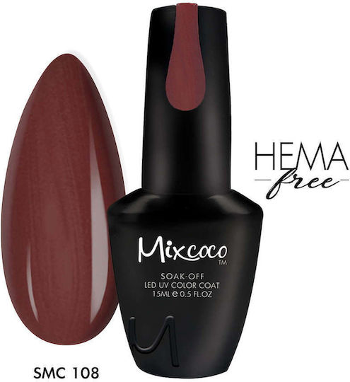 Mixcoco Semipermanent Lac de Unghii 108 15ml 1buc