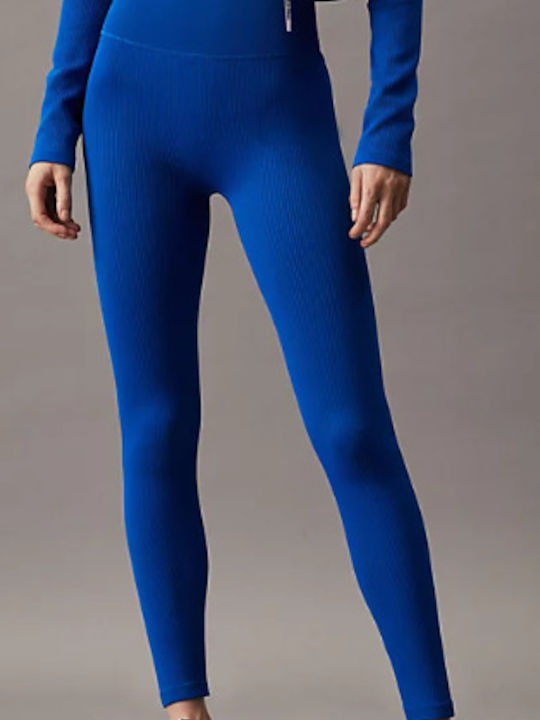 Calvin Klein Обучение Женски легинси Lapis Blue
