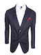 Stefansxxl Men's Summer Suit Navy Blue