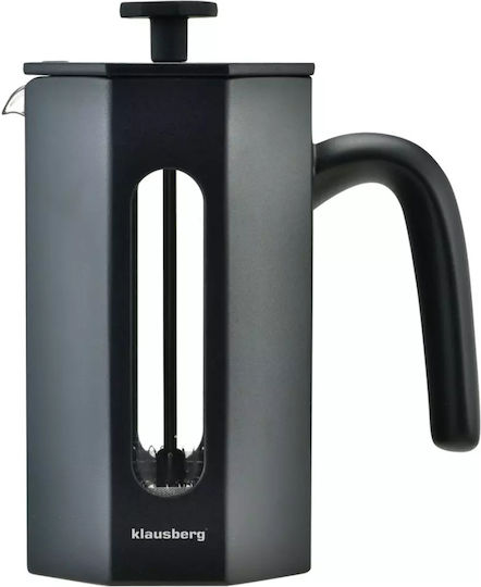 Klausberg Manual Filter Coffee Maker Stainless Steel Black 600ml