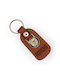 Keychain Leather Brown