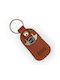 Keychain Leather Brown