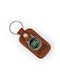 Keychain Leather Brown