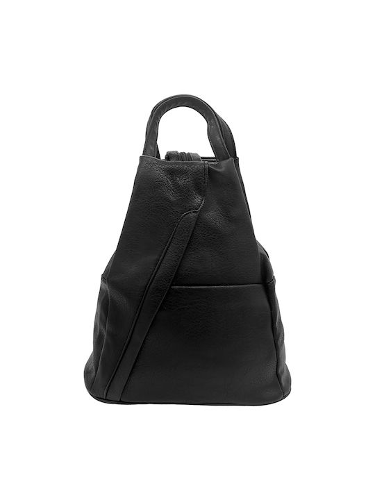 Gift-Me Women's Fabric Backpack Black