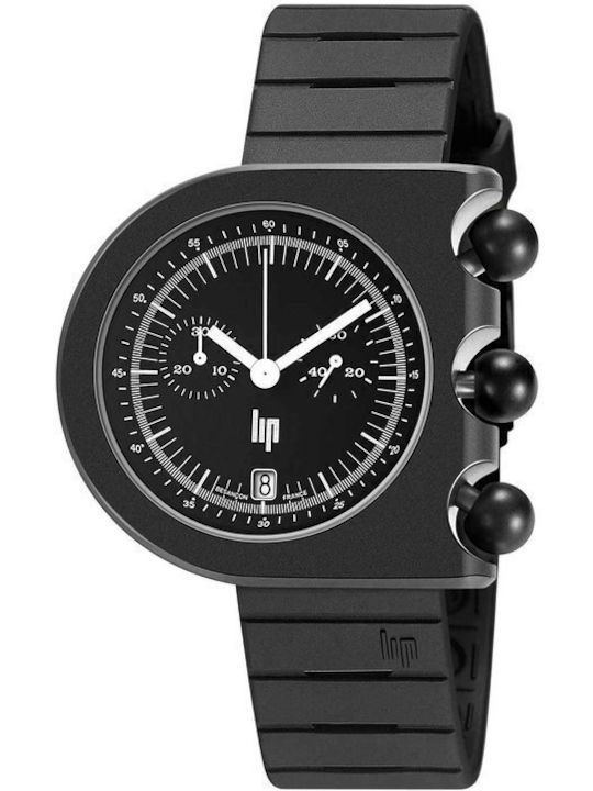 Lip Watches Mach Ρολόι Μπαταρίας με Δερμάτινο Λουράκι