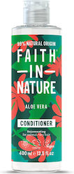 Organic Organic Aloe Vera Conditioner for Normal Dry Hair 400ml Faith In Nature 15896 Organic Organic Aloe Vera Conditioner for Normal Dry Hair 400ml Faith In Nature 15896