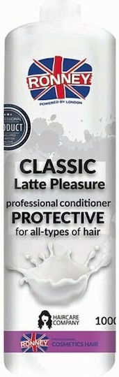 Ronney Classic Latte Pleasure Nourishing Balm Conditioner Wiederaufbau/Pflege 1000ml