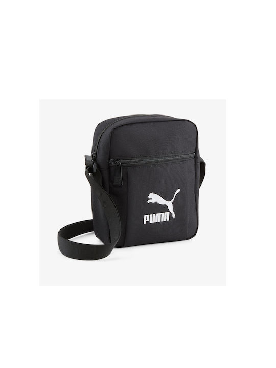 Puma Shoulder / Crossbody Bag Classics Archive Portable with Zipper Black