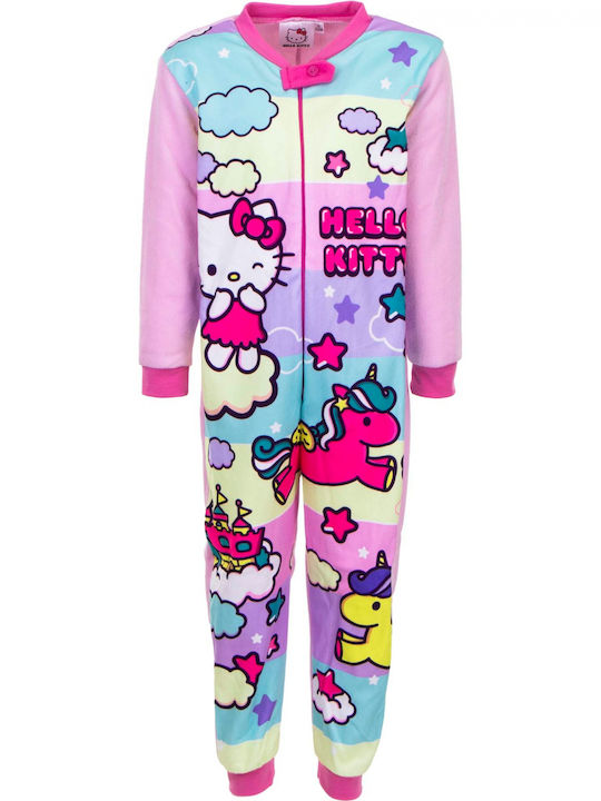 Hello Kitty Pijama întreagă pentru copii ROZ