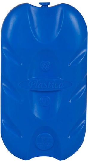 Gel-Eispack Oval 1L Abmessungen 25x14x4,2cm Blau