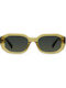Meller Kessie Sonnenbrillen mit Gelb Rahmen und Grün Polarisiert Linse KES3-PEAROLI