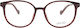 Liu Jo Acetate Eyeglass Frame Burgundy LJ2632-604