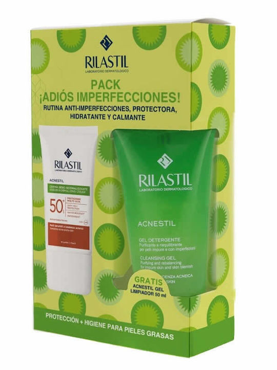 Rilastil Sun System Acnestil Spf 50+ Set 2 Pieces