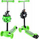 MalPlay Kinderroller 3-Rad mit Sitz Grün