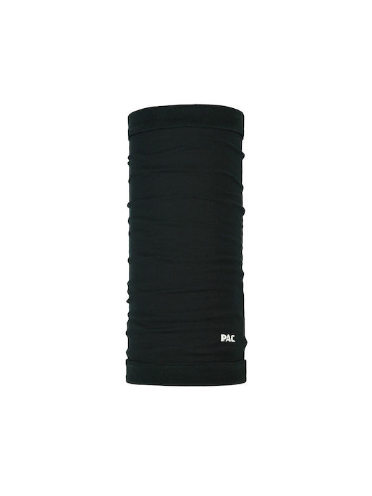 P.A.C. Fleece Sporthalsband Schwarz