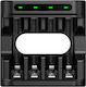 XTAR Charger 4 Batteries Li-ion/Ni-MH Size AA/AAA