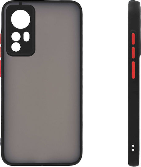 Sonique Stoßstange Silikon / Kunststoff Schwarz (Xiaomi 12 / 12X)