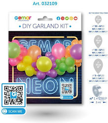 Diy Neon Balloon Garland 65 pcs