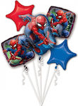 Balloon Bouquet Spiderman 5 pcs