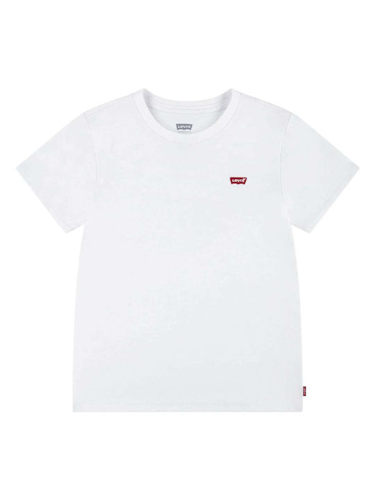 Levi's Kinder-T-Shirt Weiß Chest Hit