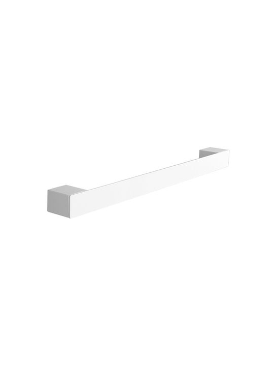 Kapitan Single Wall-Mounted Bathroom Rail ​40x40cm Inox Gray