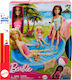 Παιχνιδολαμπάδα Εξωτική Πισίνα για 3+ Ετών Barbie