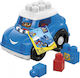 Mega Bloks Cuburi De Construit Vehicle Peter Poliție Pentru 1+ Ani 6 Bucăți