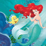 Food Napkins Mermaid Mermaid Ariel 20 pcs