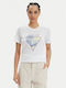 Guess Ss Rn Women's T-shirt White