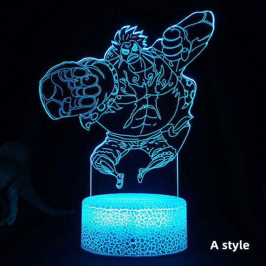 Φωτιστικό LED RGB 3D Illusion Φωτιστικό LED RGB 3D Illusion