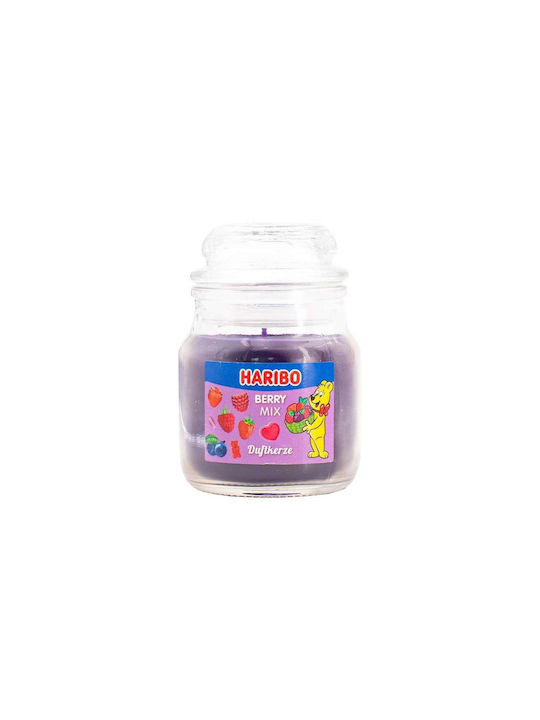 Haribo Ароматична Свещ Буркан с Аромат Berry Mix 85гр
