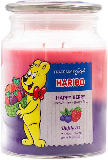 Haribo Ароматична Свещ в Буркан с Аромат Щастлива Ягода 510гр