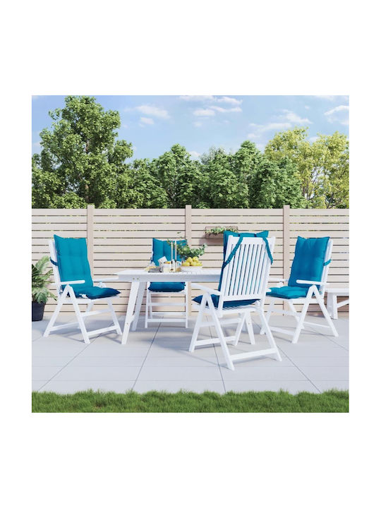 vidaXL Wasserdichtes Gartenstuhlkissen Mit Rück...