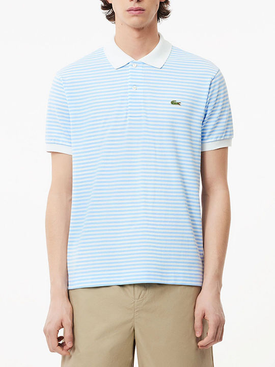 Lacoste Men's Short Sleeve Blouse Polo Light Blue