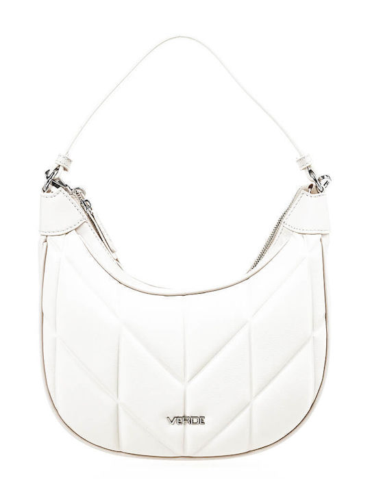 Verde Women's Bag Shoulder Ecru