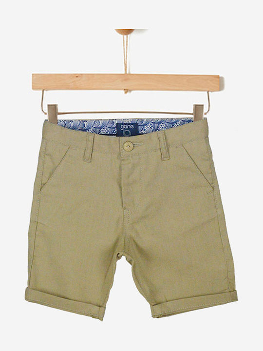 Kinder-Shorts/Bermudas Stoff Beige