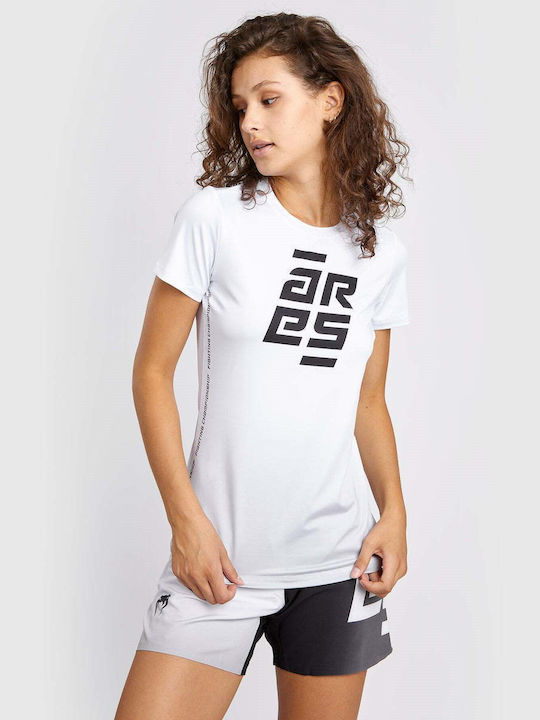 Venum Γυναικείο Αθλητικό T-shirt Fast Drying Λευκό