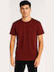 T-shirt Burgundy