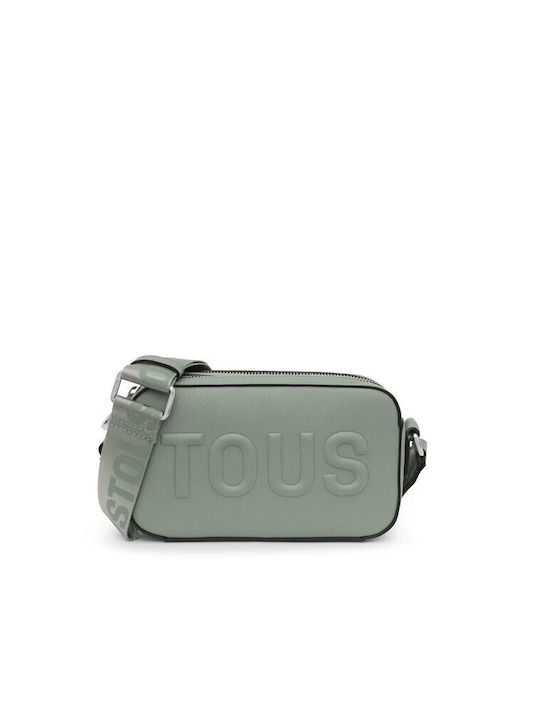 Tous La Rue Din piele Geantă de damă Crossbody Gri