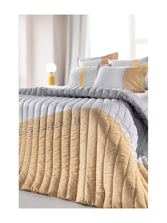 Guy Laroche Occio Κουβερλί Υπέρδιπλο Grey 220x2...