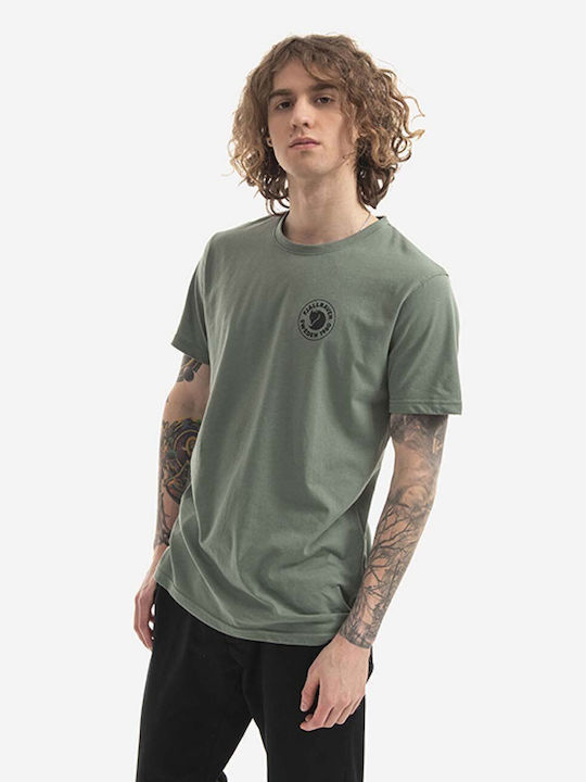 Fjallraven Ανδρικό Αθλητικό T-shirt Κοντομάνικο Πράσινο