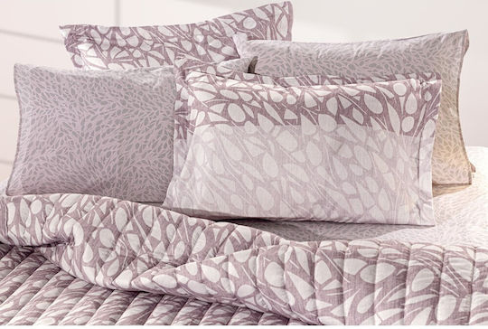 Guy Laroche Set Față de Pernă Oxford Liliac 50x70cm.