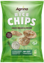 Agrino Chips Mit Geschmack Saure Sahne & Zwiebel 60g Agrino Chips Mit Geschmack Saure Sahne & Zwiebel 60g