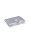 Walking Mum Pad Portabil De Schimbare Zigzag Din Material Gri/Albastru 33x66cm