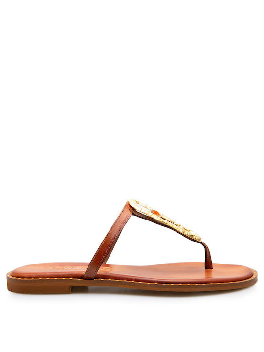 Makis Kotris Women's Sandals Tabac Brown